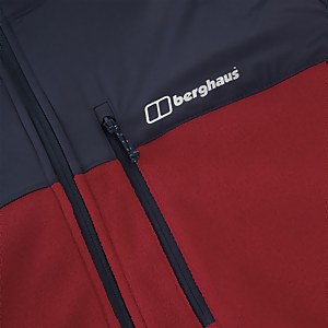Men's Kyberg Polartec Fleece Jacket - Red / Blue