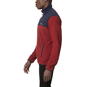 Men's Kyberg Polartec Fleece Jacket - Red / Blue