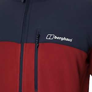 Men's Kyberg Polartec Fleece Jacket - Red / Blue