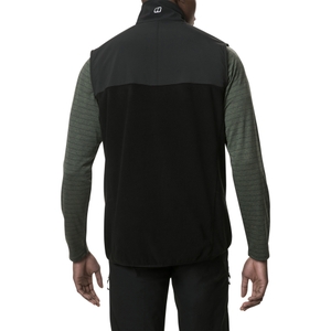 Men's Kyberg Polartec Fleece Vest - Black