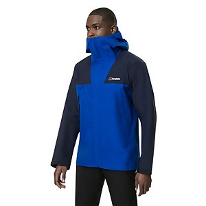 Men's Athunder Gore-tex Waterproof Jacket - Blue / Yellow / Dusk