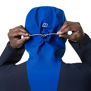 Men's Athunder Gore-tex Waterproof Jacket - Blue / Yellow / Dusk