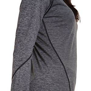 Women's Voyager Half Zip Tech Tee - Dark Grey