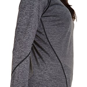 Women's Voyager Half Zip Tech Tee - Dark Grey
