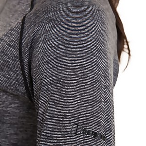 Women's Voyager Half Zip Tech Tee - Dark Grey