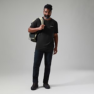 24/7 Short Sleeve Tech T-Shirt für Herren - Schwarz