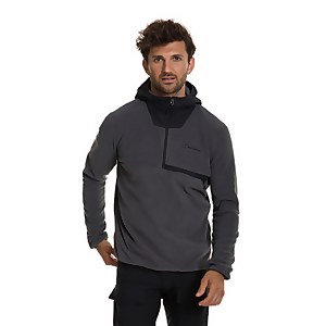 Men's Aslam Hooded Half Zip Fleece - Grey
