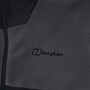 Men's Aslam Hooded Half Zip Fleece - Grey