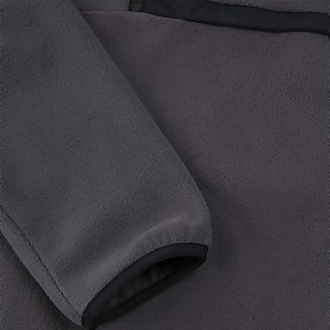 Men's Aslam Hooded Half Zip Fleece - Grey