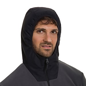 Men's Aslam Hooded Half Zip Fleece - Grey