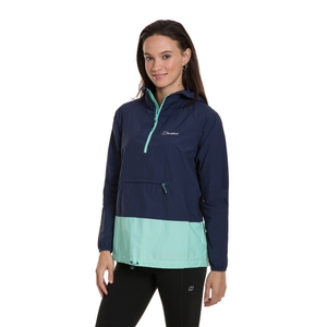 Women's Skerray Smock Jacket - Navy / Green