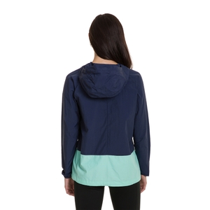 Women's Skerray Smock Jacket - Navy / Green