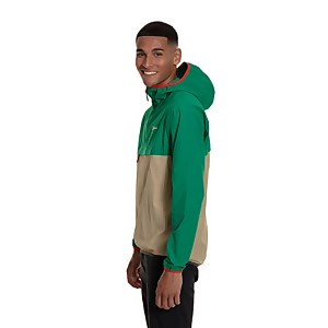 Men's Corbeck Windproof Jacket - Green /Beige