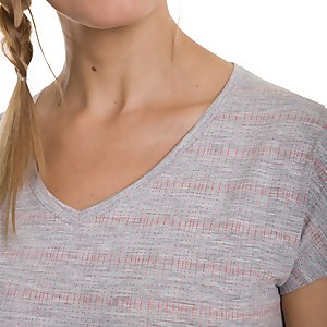 Women's Explorer Optic Tech Tee - Grey / Red