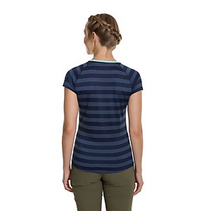 Women's Stripe Tech Tee 2.0 - Blue