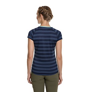 Women's Stripe Tech Tee 2.0 - Blue