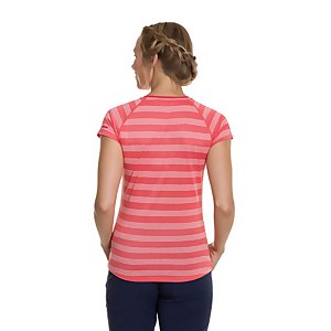 Women's Stripe Tech Tee 2.0 - Red