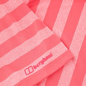 Women's Stripe Tech Tee 2.0 - Red