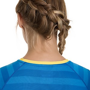 Women's Stripe Tech Tee 2.0 - Blue