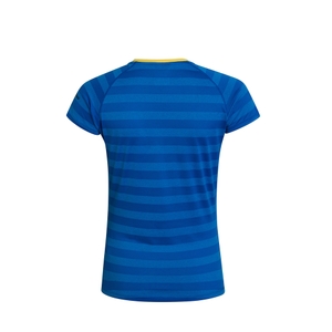 Women's Stripe Tech Tee 2.0 - Blue