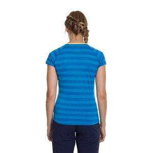 Women's Stripe Tech Tee 2.0 - Blue
