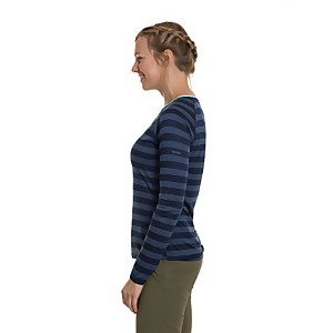 Women's Stripe Tech Tee 2.0 - Blue