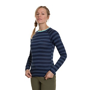 Women's Stripe Tech Tee 2.0 - Blue