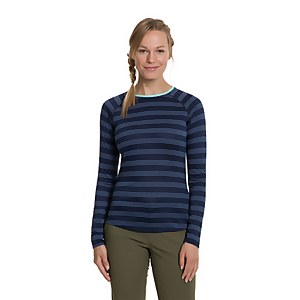 Women's Stripe Tech Tee 2.0 - Blue
