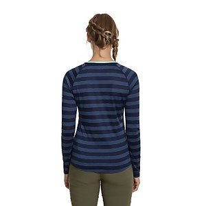 Women's Stripe Tech Tee 2.0 - Blue