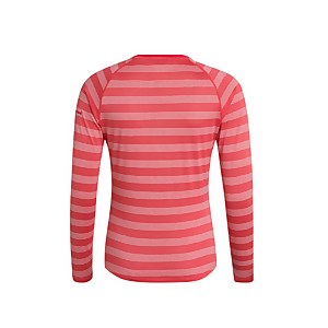 Women's Stripe Tech Tee 2.0 - Red