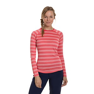 Women's Stripe Tech Tee 2.0 - Red