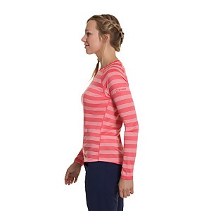 Women's Stripe Tech Tee 2.0 - Red