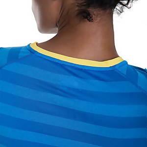 Women's Stripe Tech Tee 2.0 - Blue