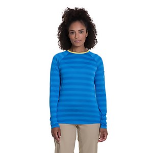 Women's Stripe Tech Tee 2.0 - Blue