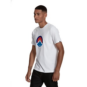 Men's Modern Mountain T-Shirt - White