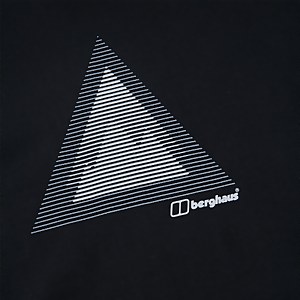 Men's Modern Mountain T-Shirt - Black