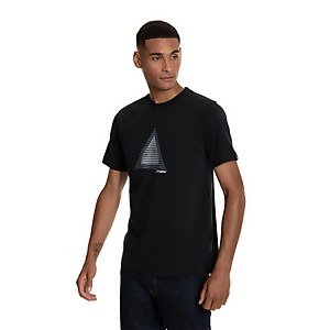 Men's Modern Mountain T-Shirt - Black