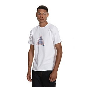 Men's Modern Mountain T-Shirt - White