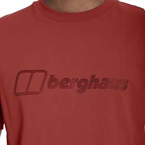 Men's Berghaus Modern Logo T-shirt - Red