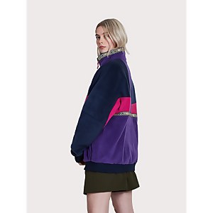 Unisex Tramantana 91 Fleece Jacket - Purple / Blue