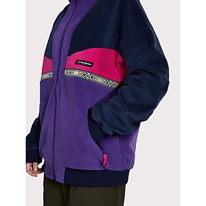 Unisex Tramantana 91 Fleece Jacket - Purple / Blue