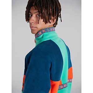 Unisex Tramantana 91 Fleece Jacket - Gumdrop Green/Gibraltar Sea/Digital Glow