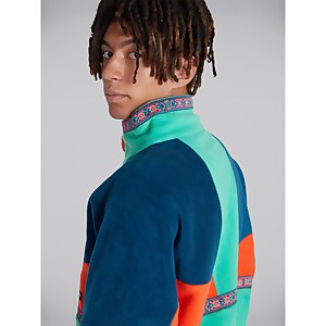 Unisex Tramantana 91 Fleece Jacket - Gumdrop Green/Gibraltar Sea/Digital Glow