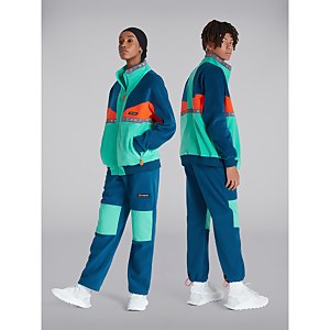 Unisex Tramantana 91 Fleece Jacket - Gumdrop Green/Gibraltar Sea/Digital Glow