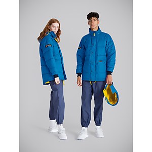 Unisex Pole 87 Jacket - Vallarta Blue/Solar Power - XS