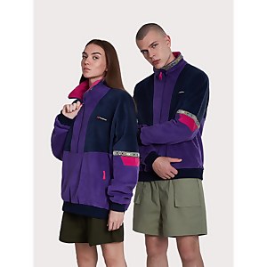 Unisex Tramantana 91 Fleece - Purple / Blue