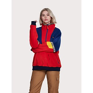 Unisex Tramantana 91 Fleece - Red / blue