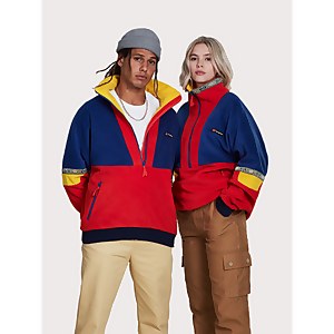 Unisex Tramantana 91 Fleece - Red / blue