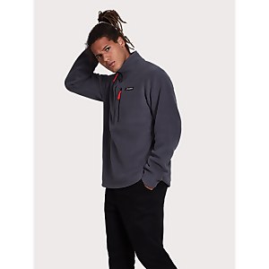 Unisex Prism Half Zip Fleece - Grey