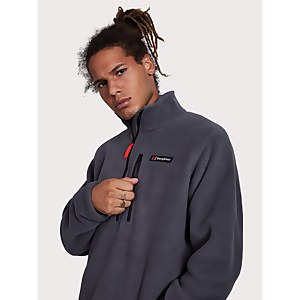 Unisex Prism Half Zip Fleece - Grey
